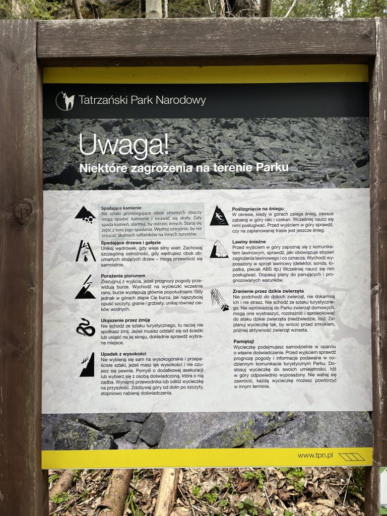 Zagrożenia w górach